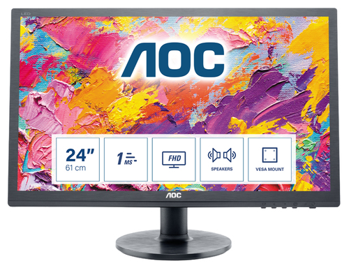 AOC INTL E2460SH / 24" (C)
