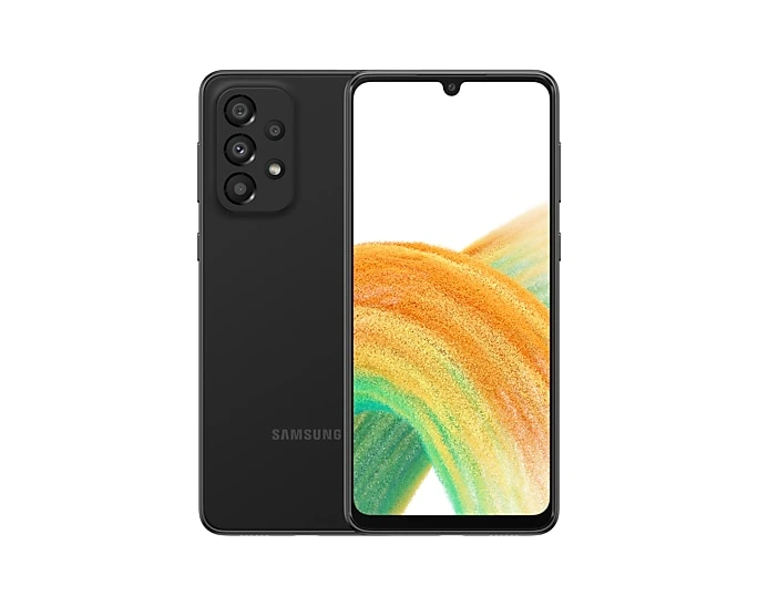 SAMSUNG GALAXY A33 BLACK / Arm64-v8a / 128 GB FLASH / 6 GB / 6" / Android