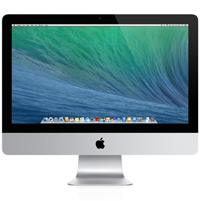 APPLE iMac 21,5" (2013) / I7-4770S / 128 GB SSD / 16 GB / 21" / MacOS 10 Catalina